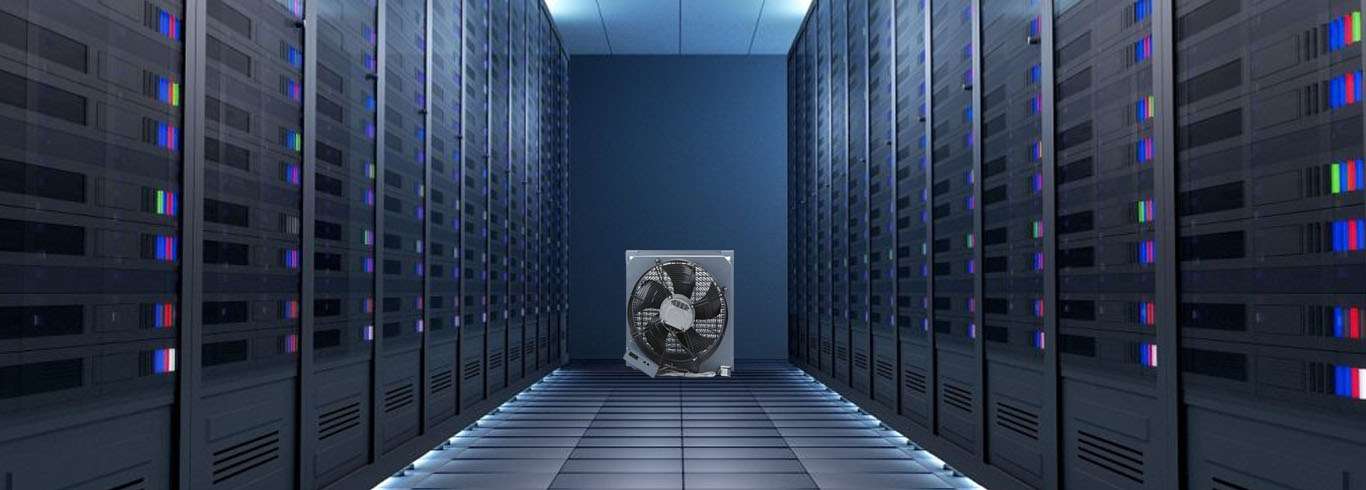 Datacenter under Floor Cooling Fans